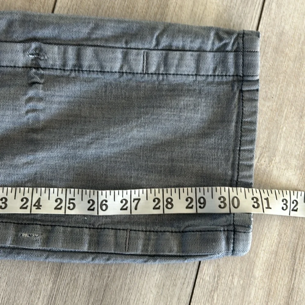 REI 844195 Blue Convertible Full Cropped Stretch Pants EUC size 0